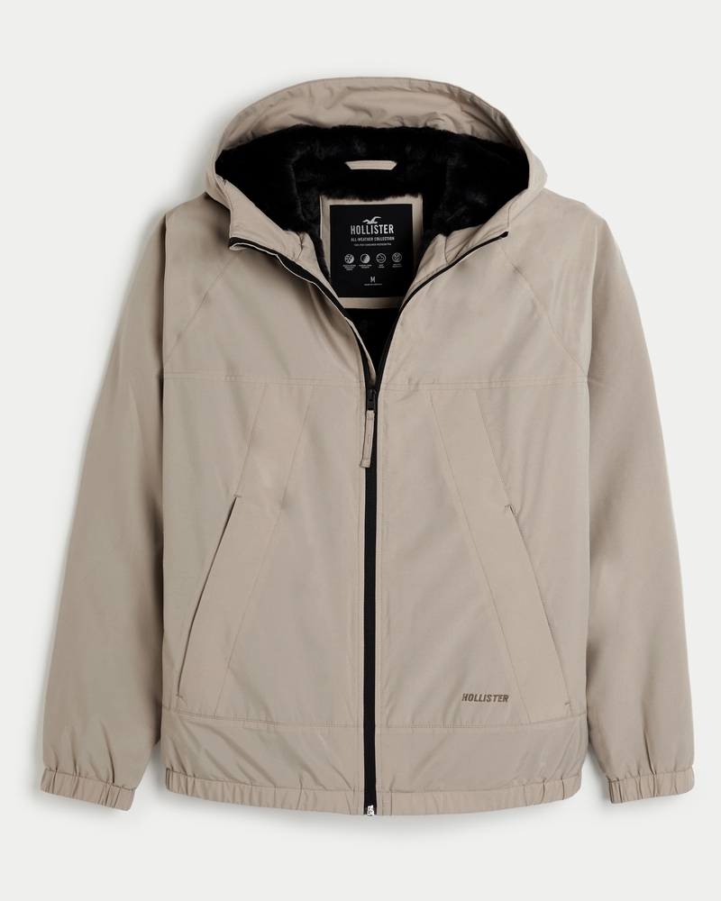 Hollister mens waterproof jacket new arrivals