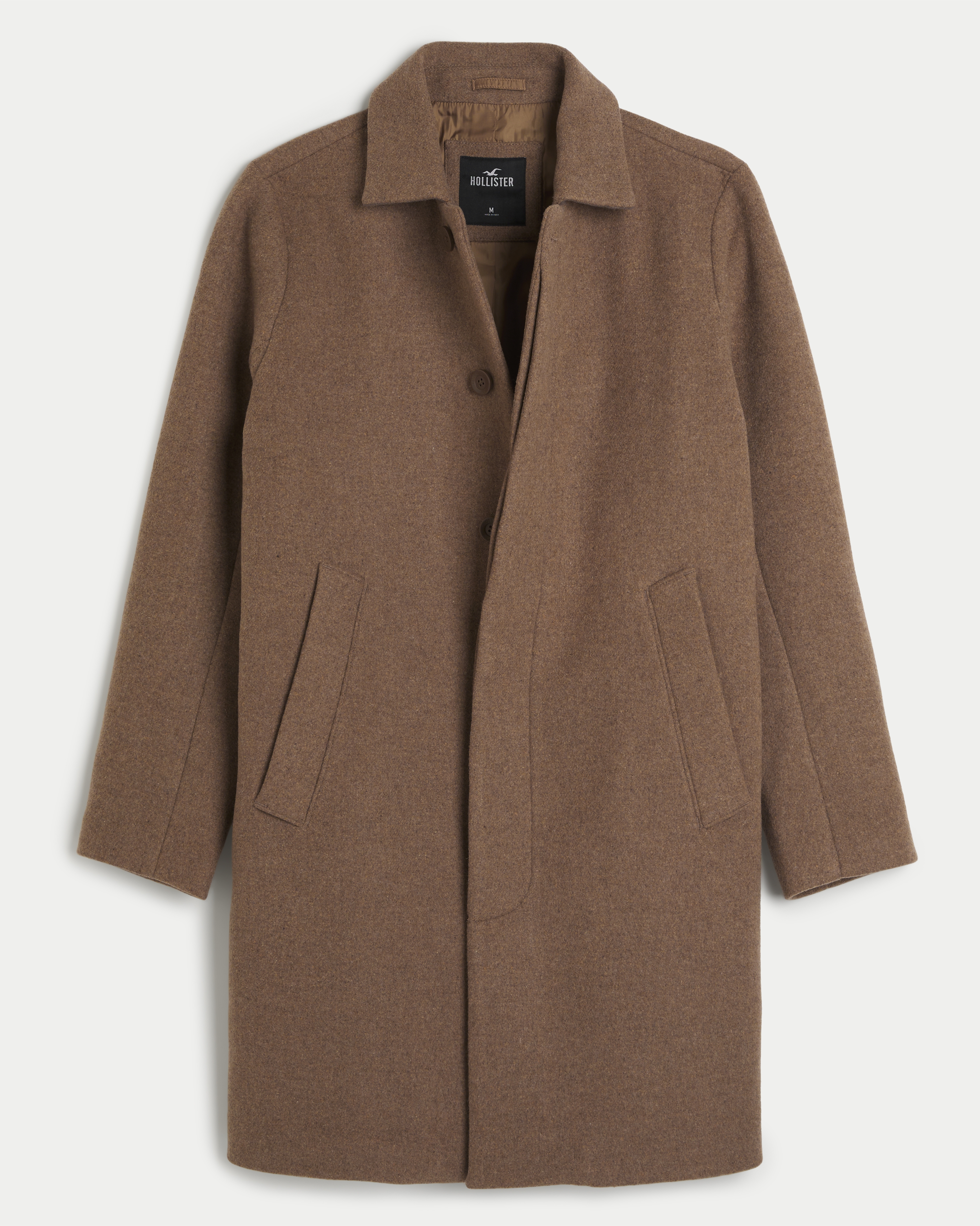 Hollister wool shop coat