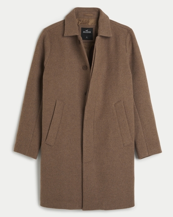 Hollister wool jacket best sale