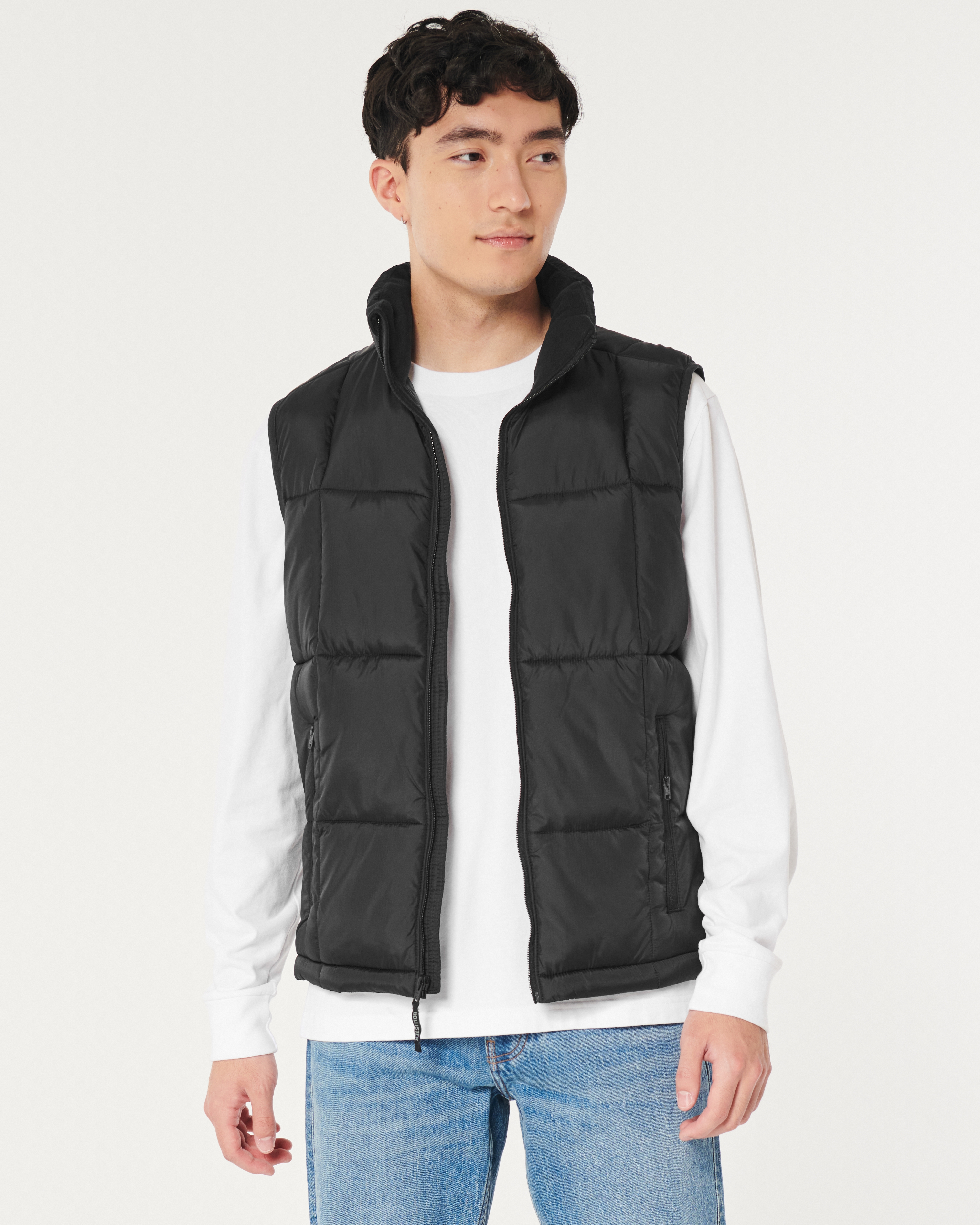 Hollister puffer hot sale vest