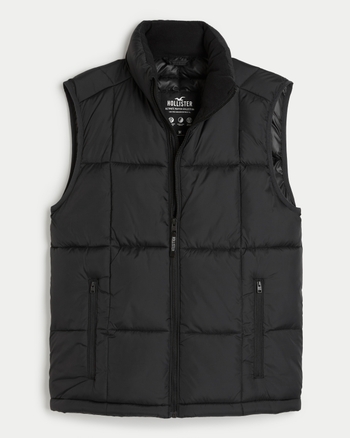 Hollister vest on sale jacket