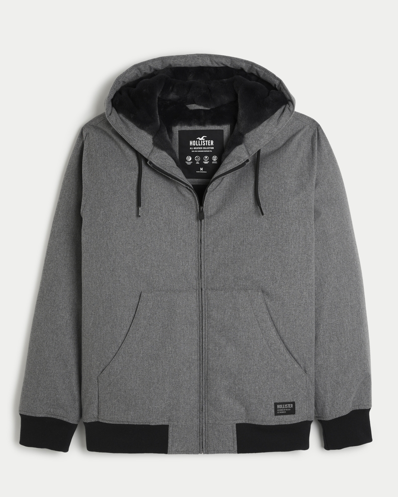 Hollister All-Weather Utility Bomber Jacket