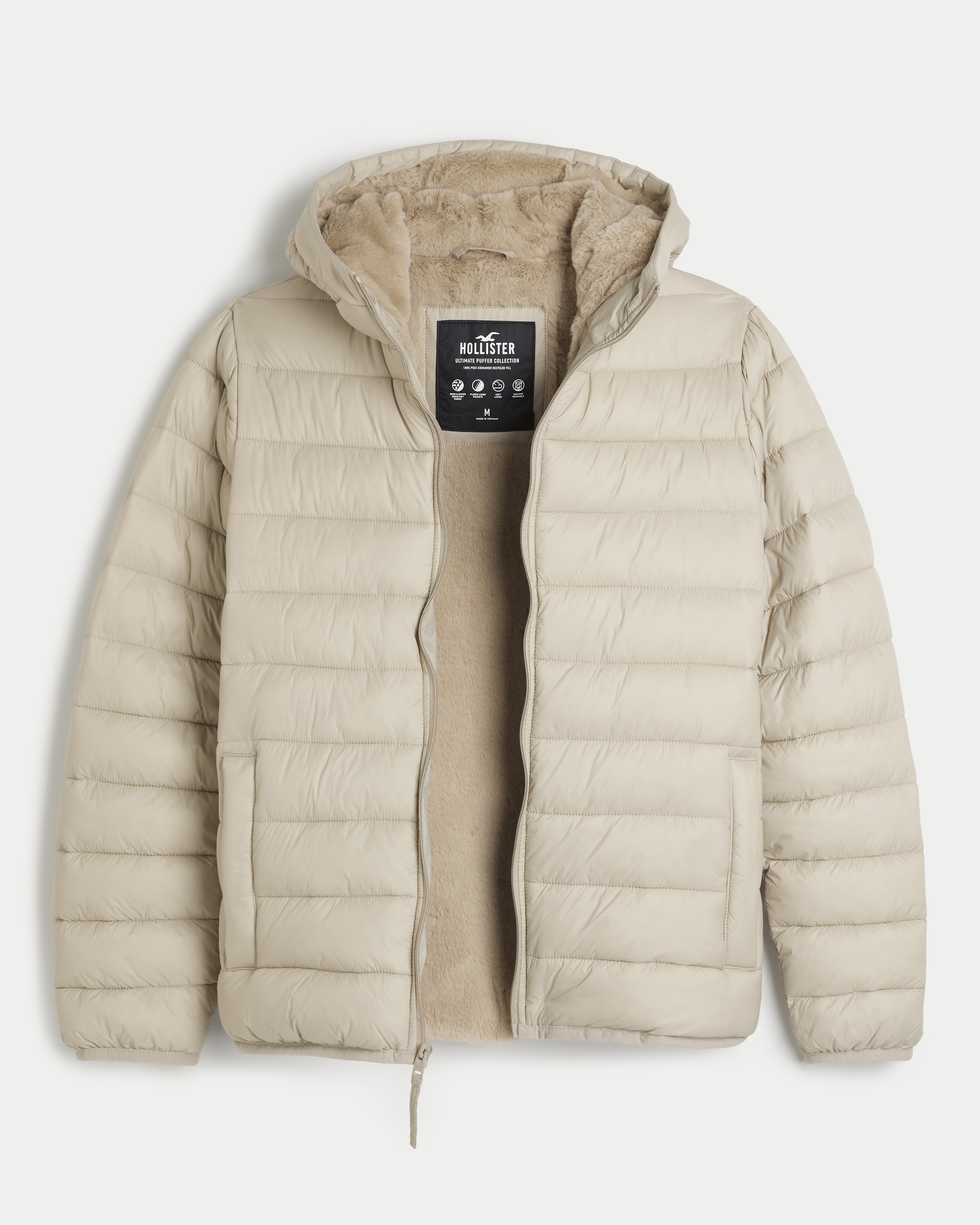 hollister puffer jacket collection