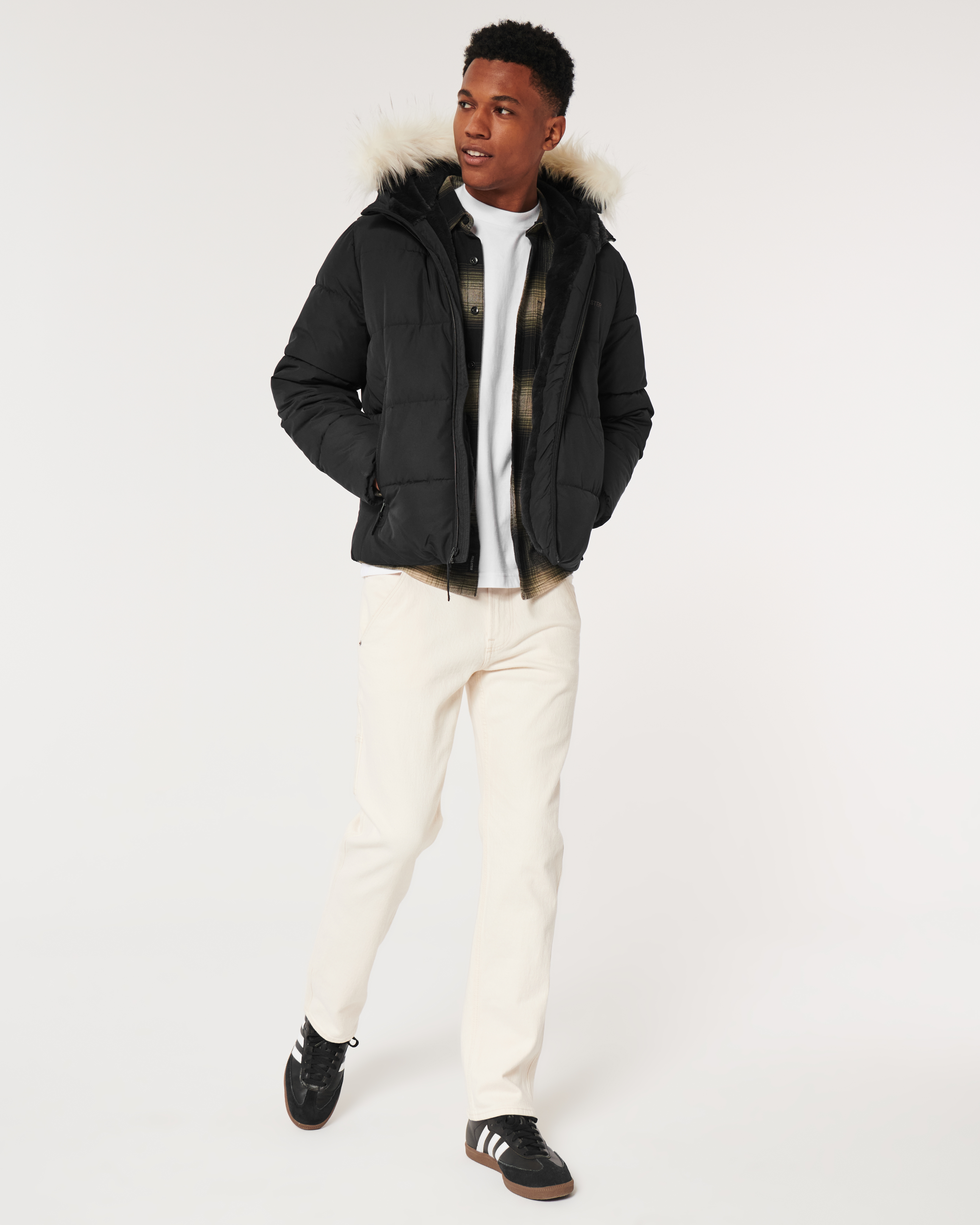 Men's Ultimate Cozy-Lined Puffer Jacket