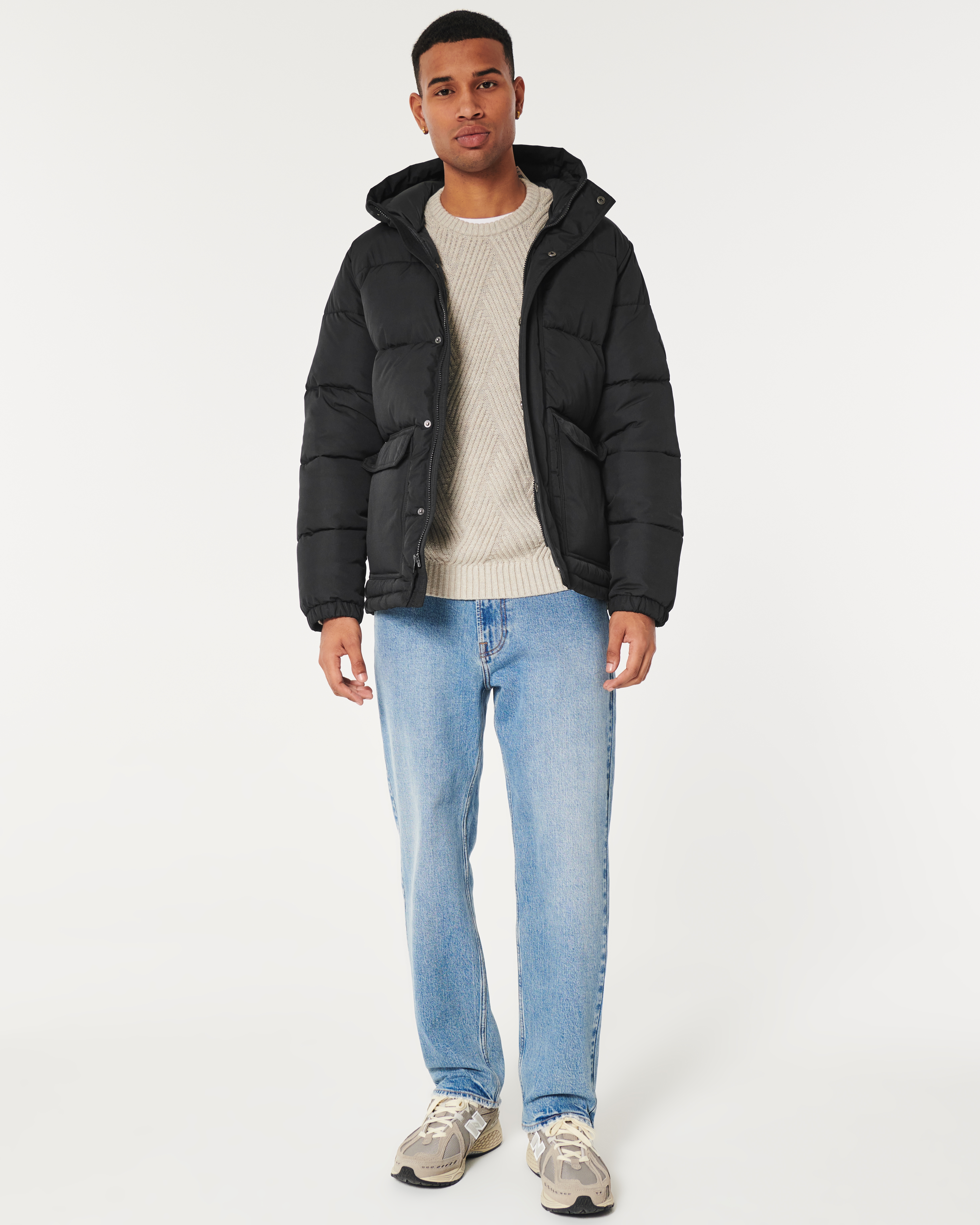 Puffer hollister hot sale