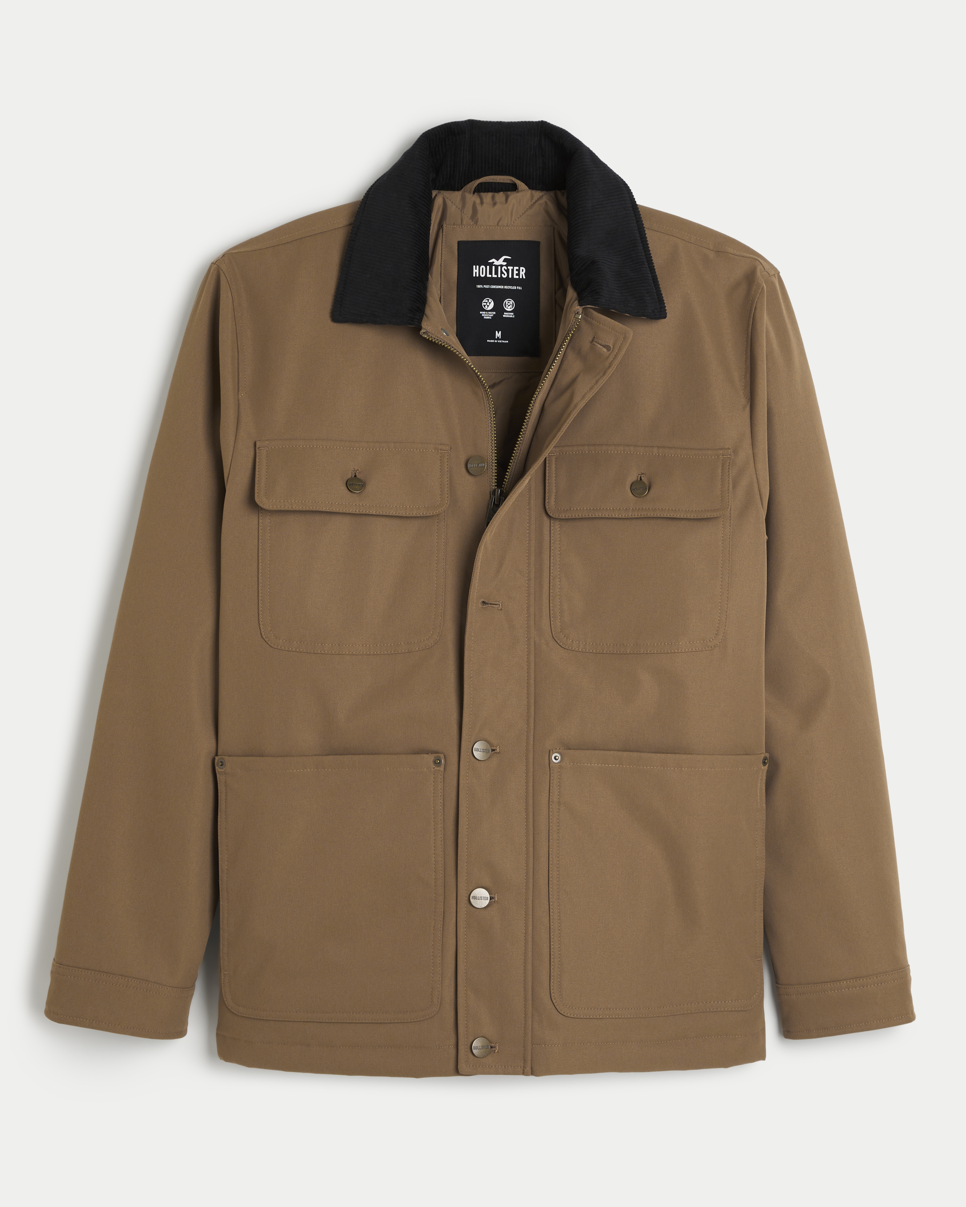Men's Corduroy Collar Chore Jacket | Men's Jackets & Coats