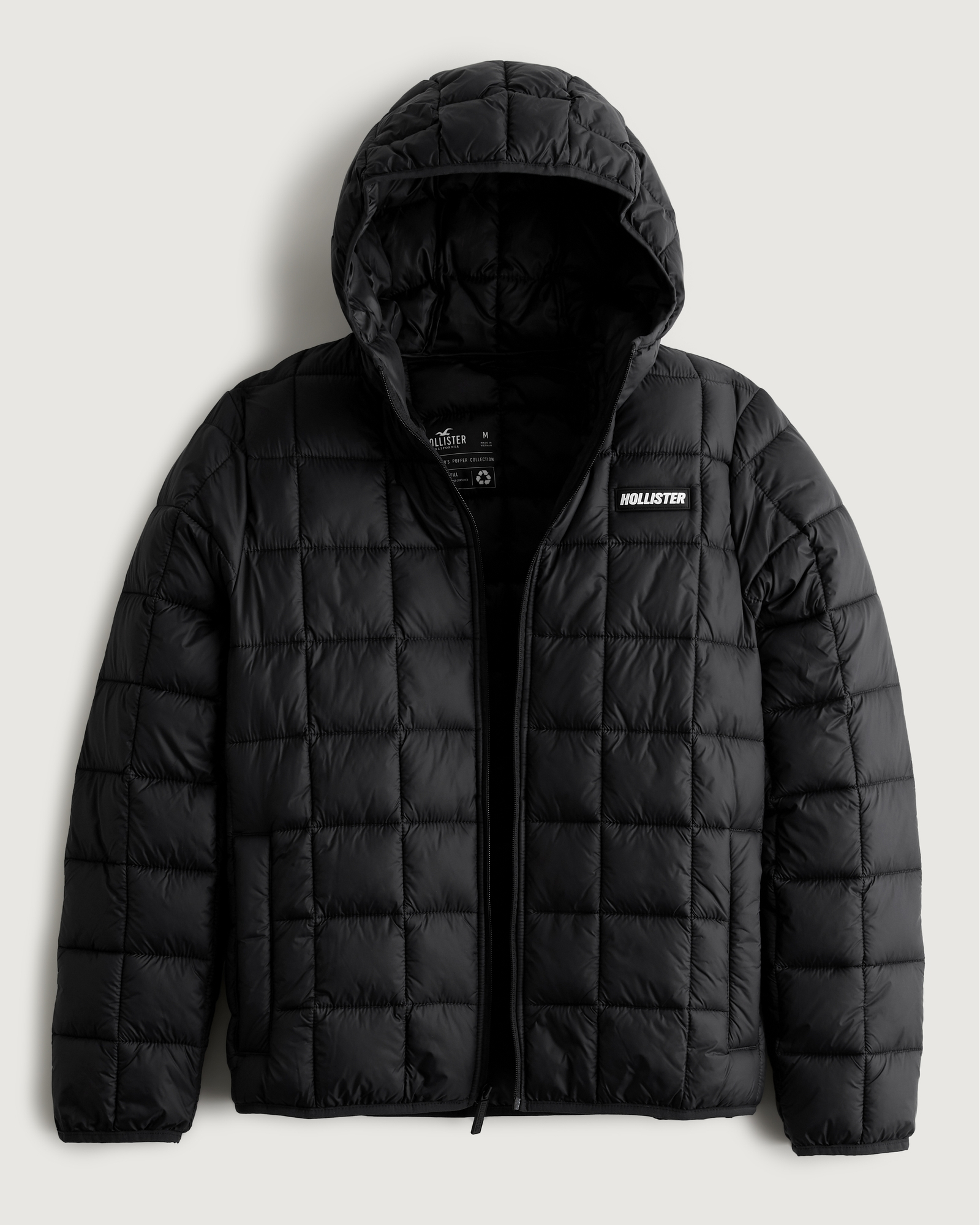 hollister winter coat  Hollister jackets, Denim utility jacket
