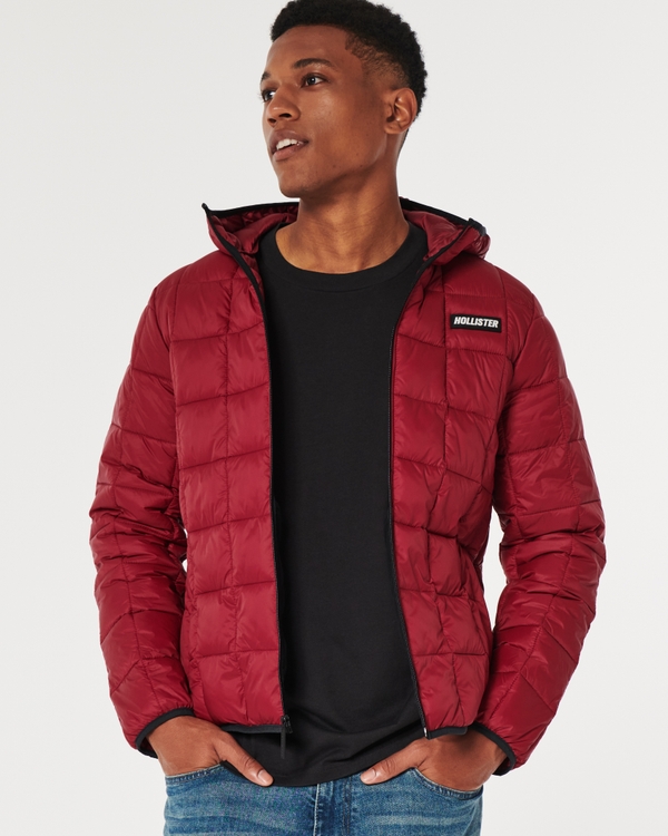 Hollister store warm jackets