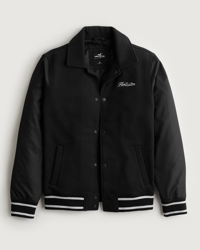 Men's Varsity Bomber Jacket Men's Clearance