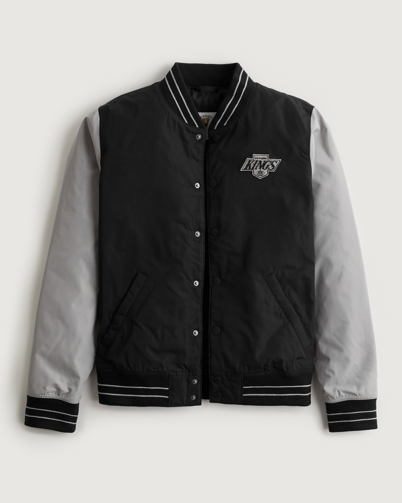 Men's LA Kings Graphic Hockey Bomber Jacket Men's Clearance