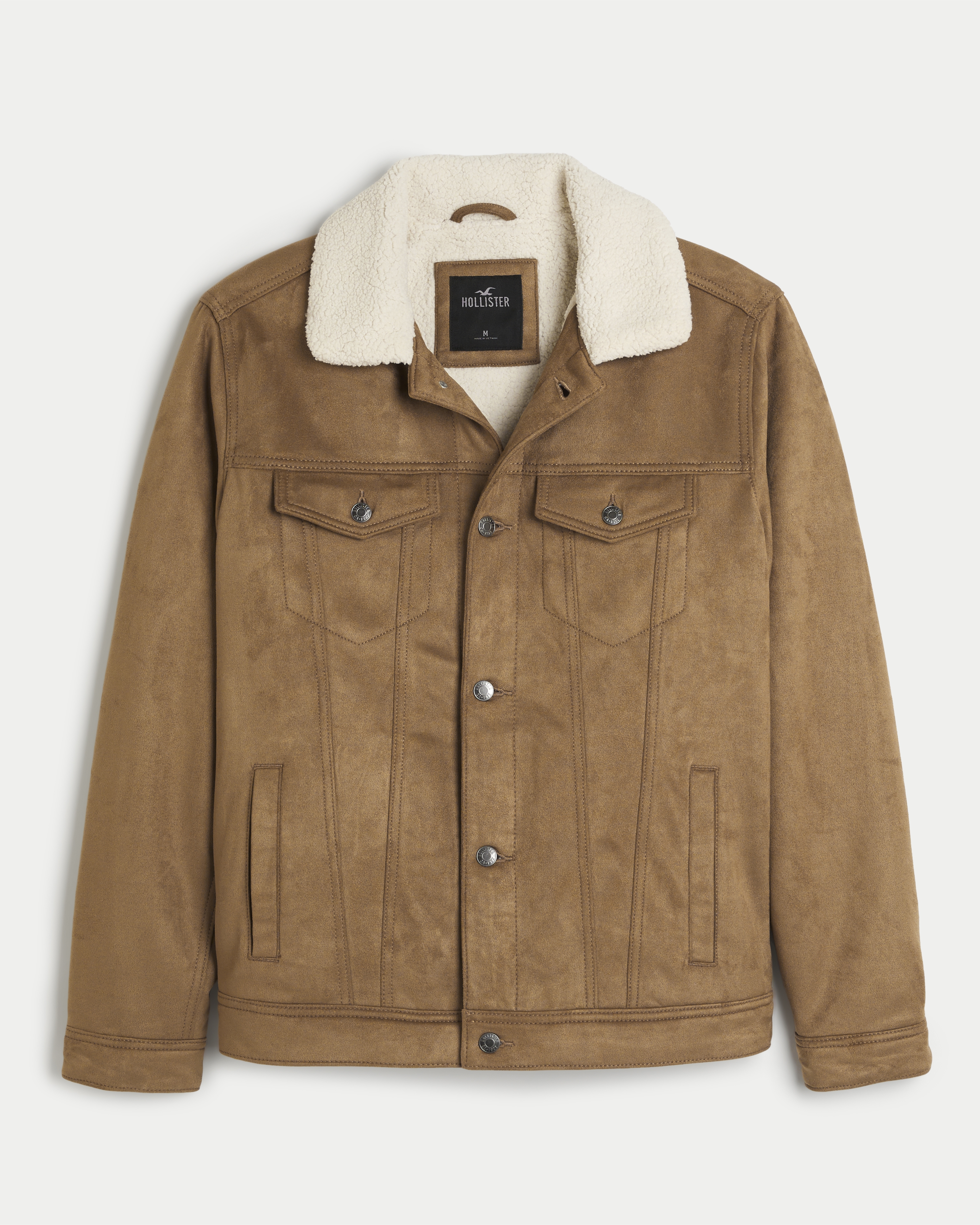 Hollister on sale sherpa jacket