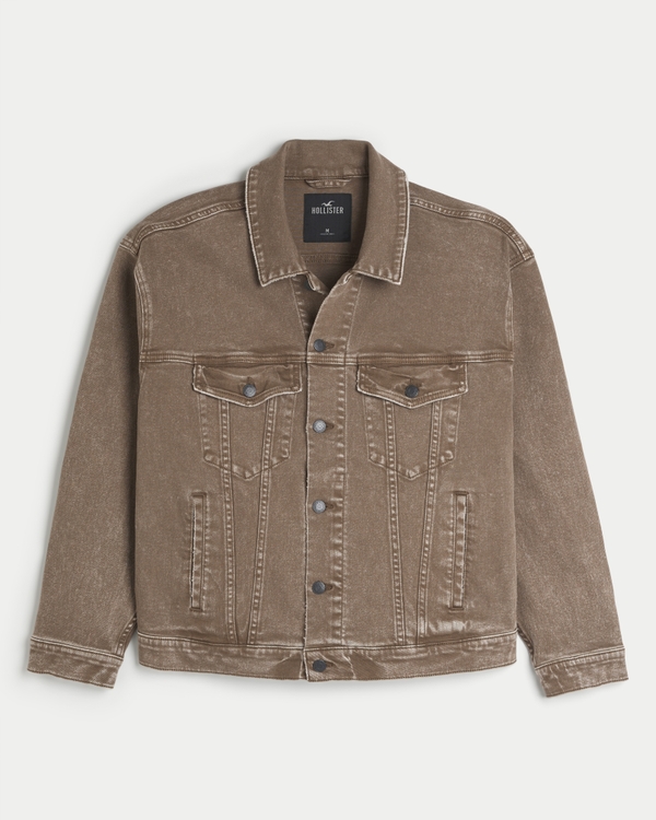 Hollister men's denim clearance jacket