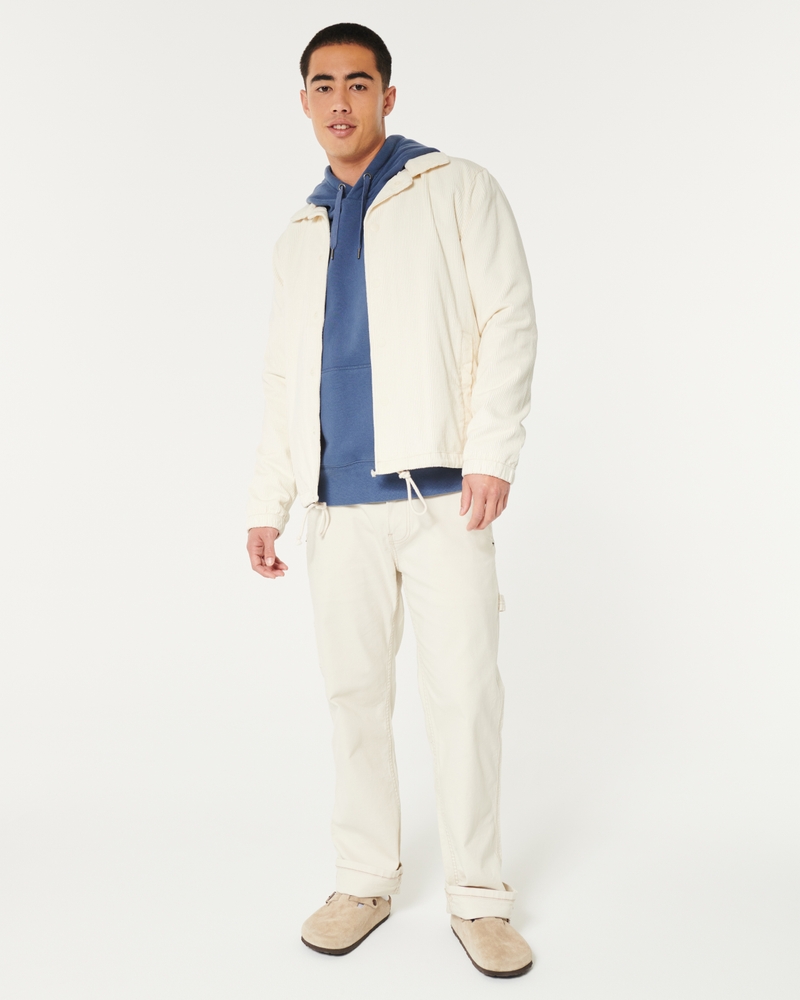 Men's Corduroy Coach's Jacket, Men's Jackets & Coats