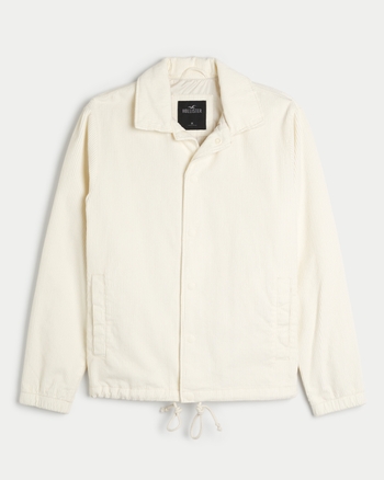 Men's Corduroy Coach's Jacket Men's New Arrivals