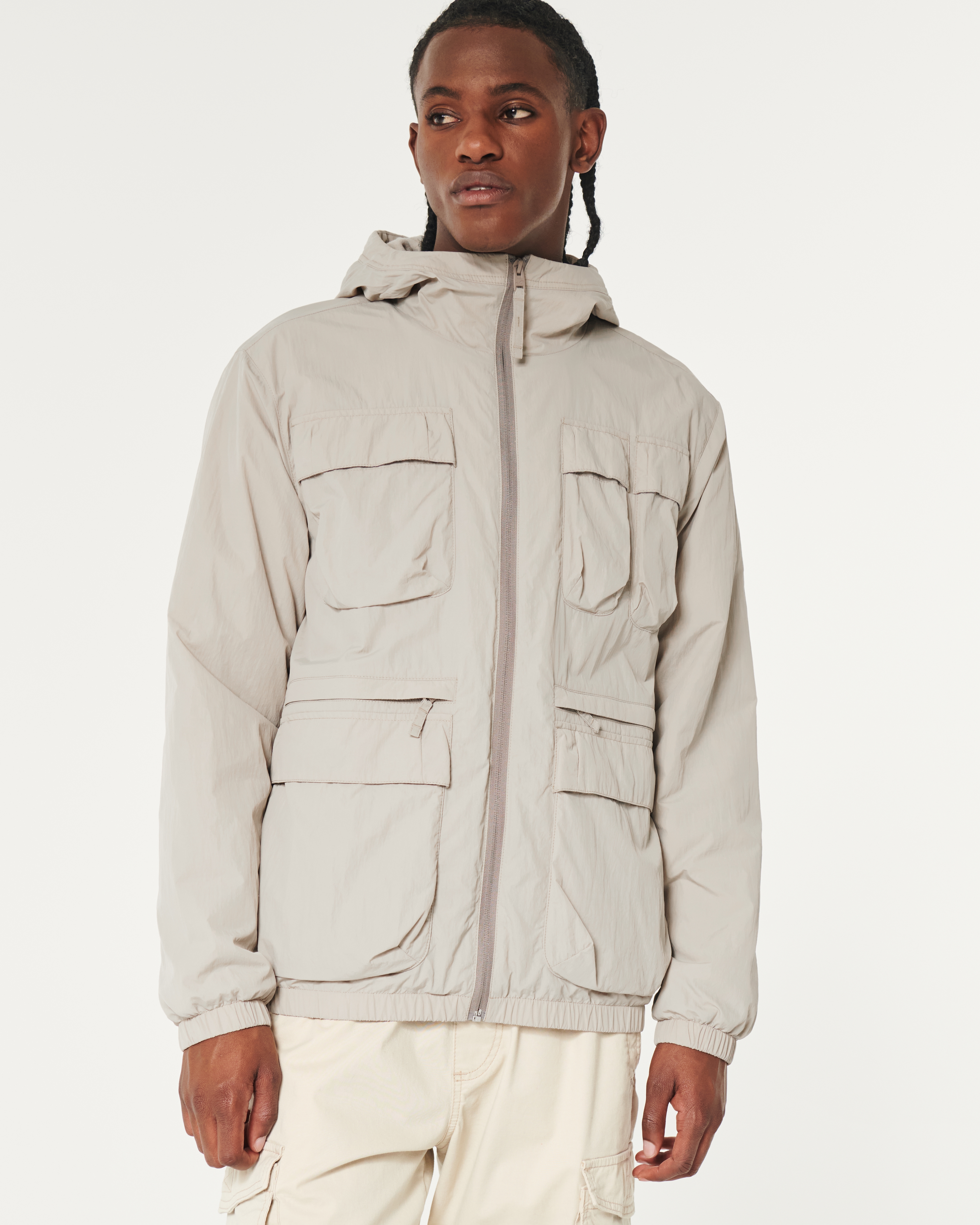 Fleece-Lined All-Weather Hoodie Jacket