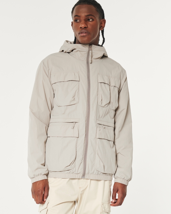 Hollister mens shop coats sale