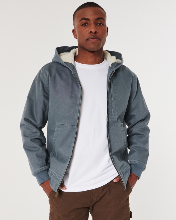 Hollister mens cheap jackets clearance