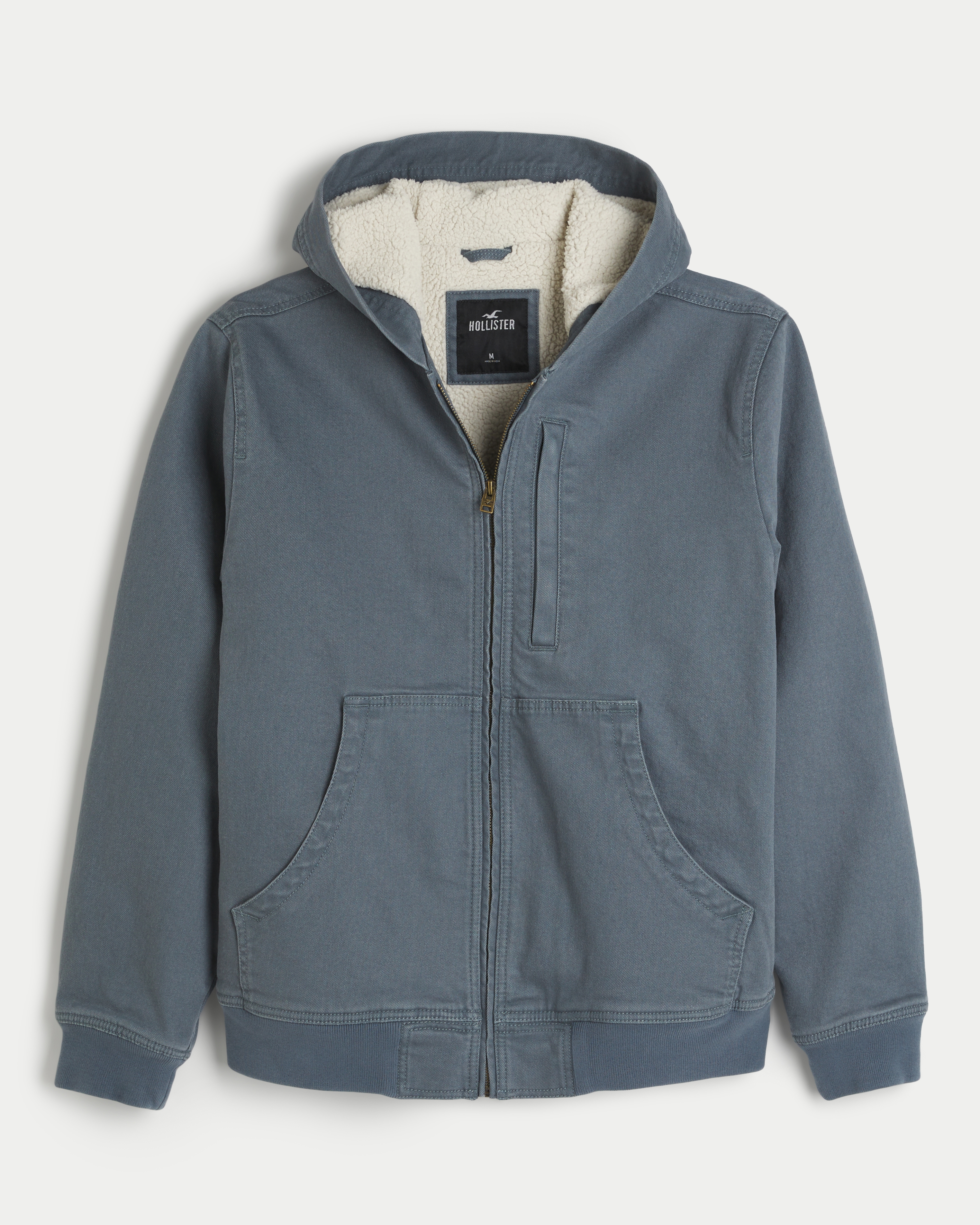 Sherpa lined hot sale hollister hoodie