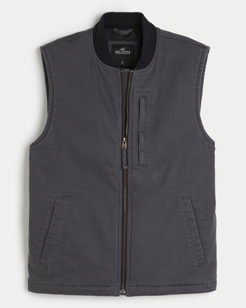 Men s Workwear Vest Men s Sale HollisterCo