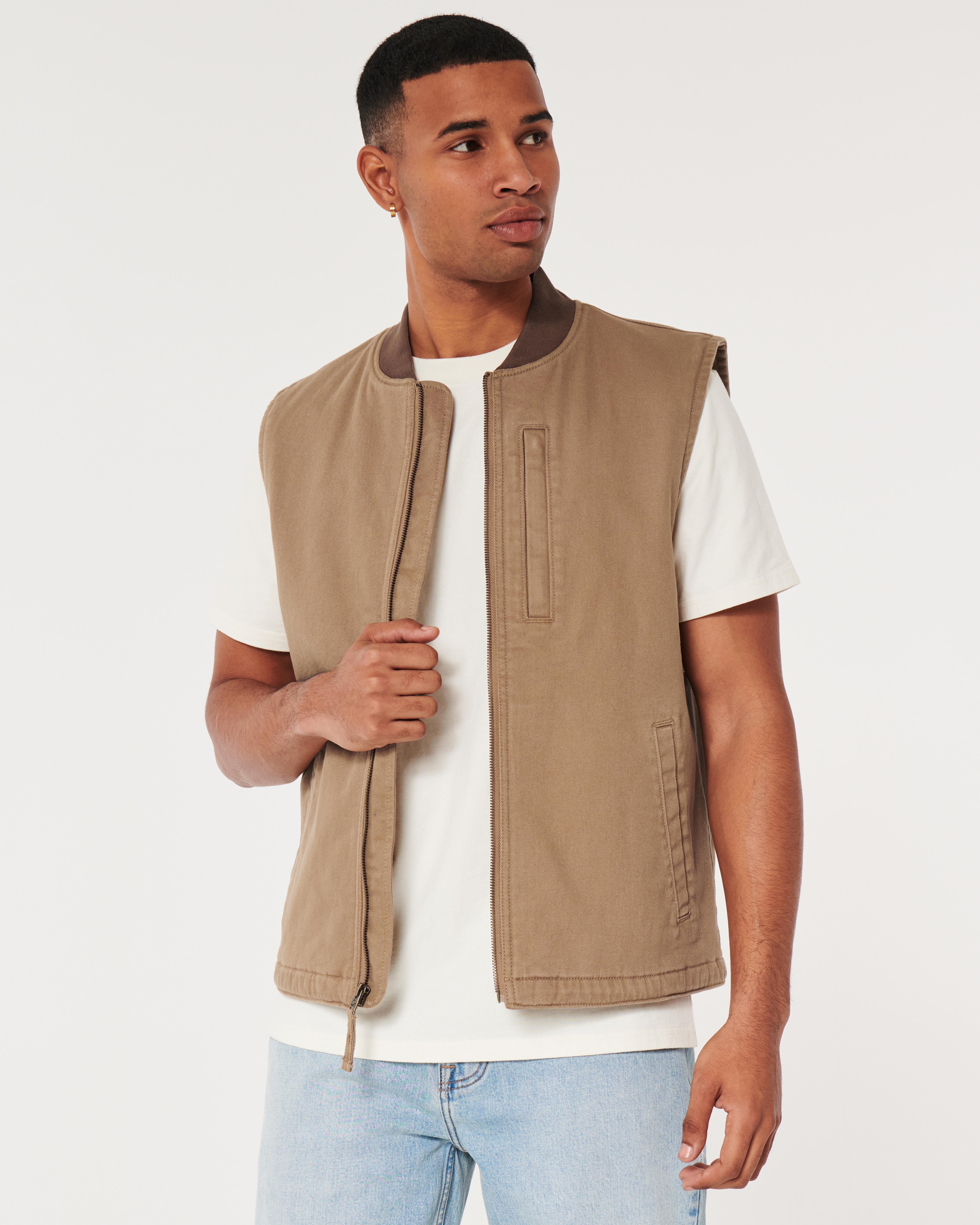 Hollister 2024 vest mens