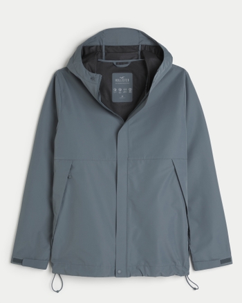 Hollister grey coat hot sale