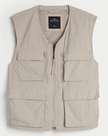 Hollister men's vests sales