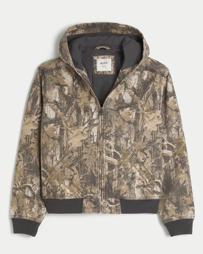 Camo jacket hoodie best sale