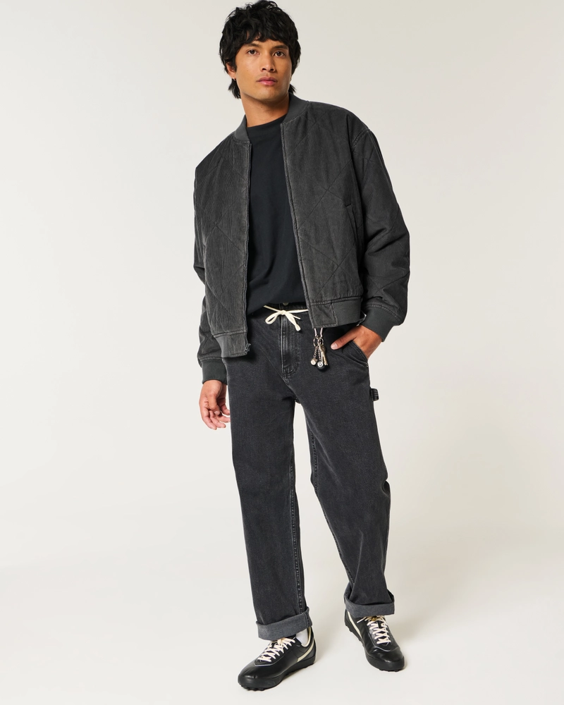 Corduroy Bomber Jacket