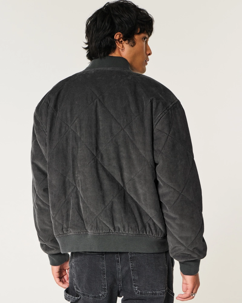 Corduroy Bomber Jacket