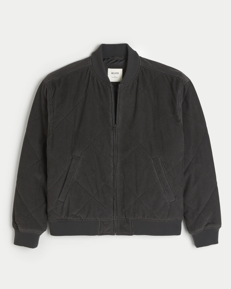 Corduroy Bomber Jacket