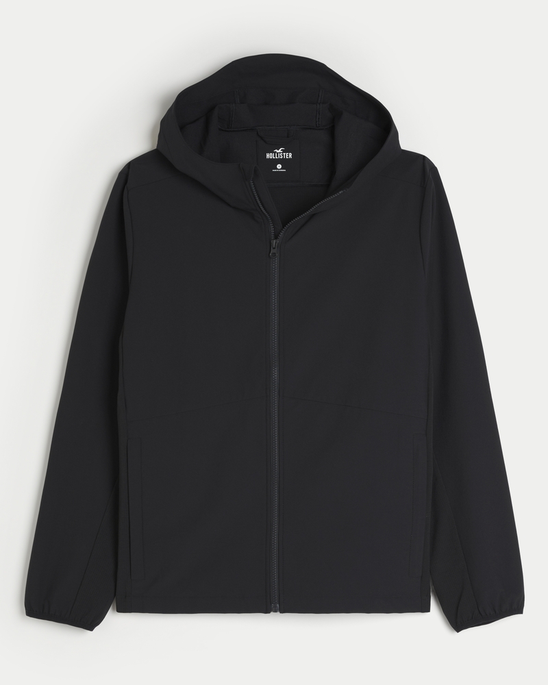 Hollister black jackets hotsell