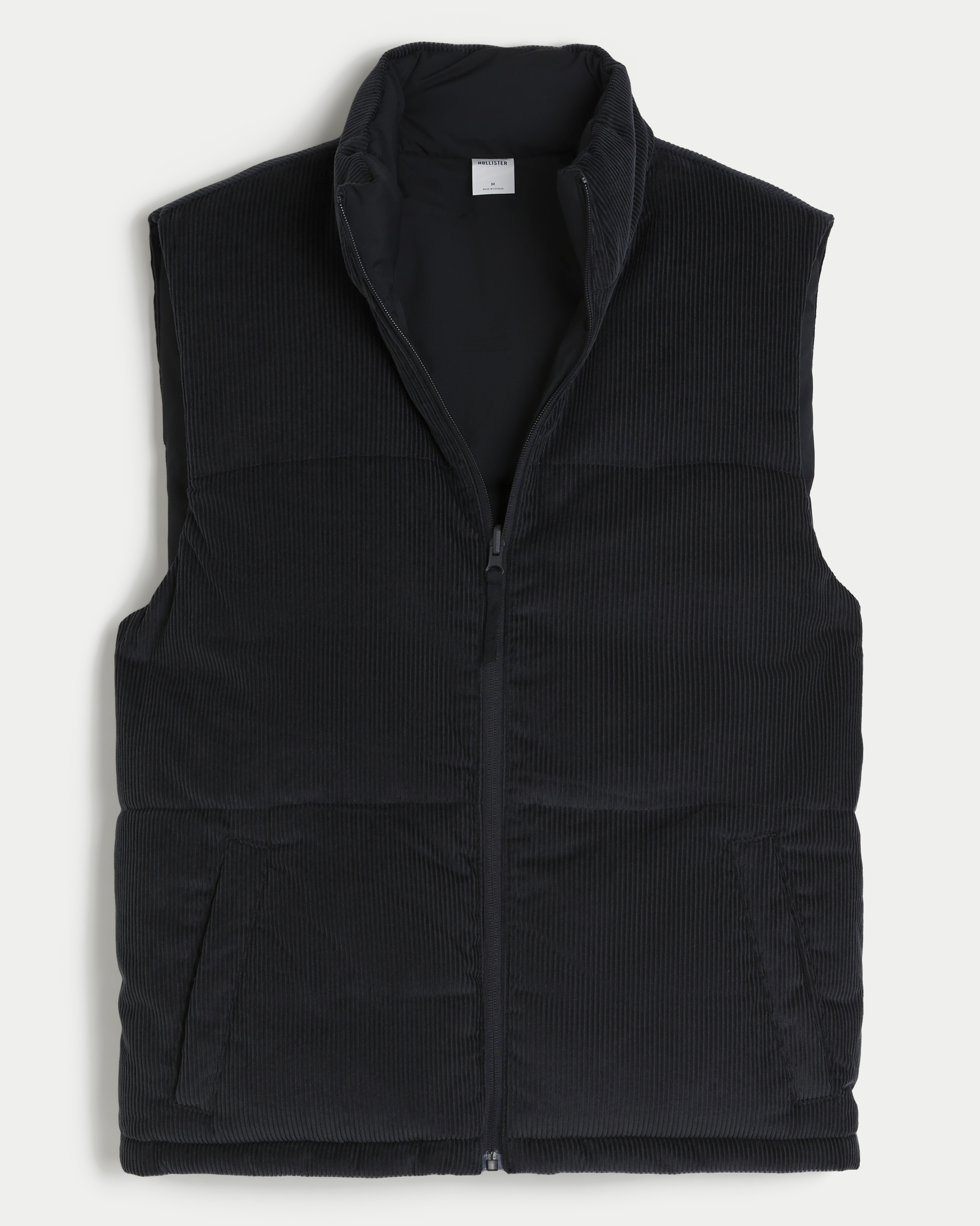 Reversible Corduroy Puffer Vest