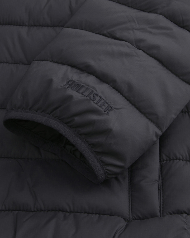 Zip-Up Puffer Jacket
