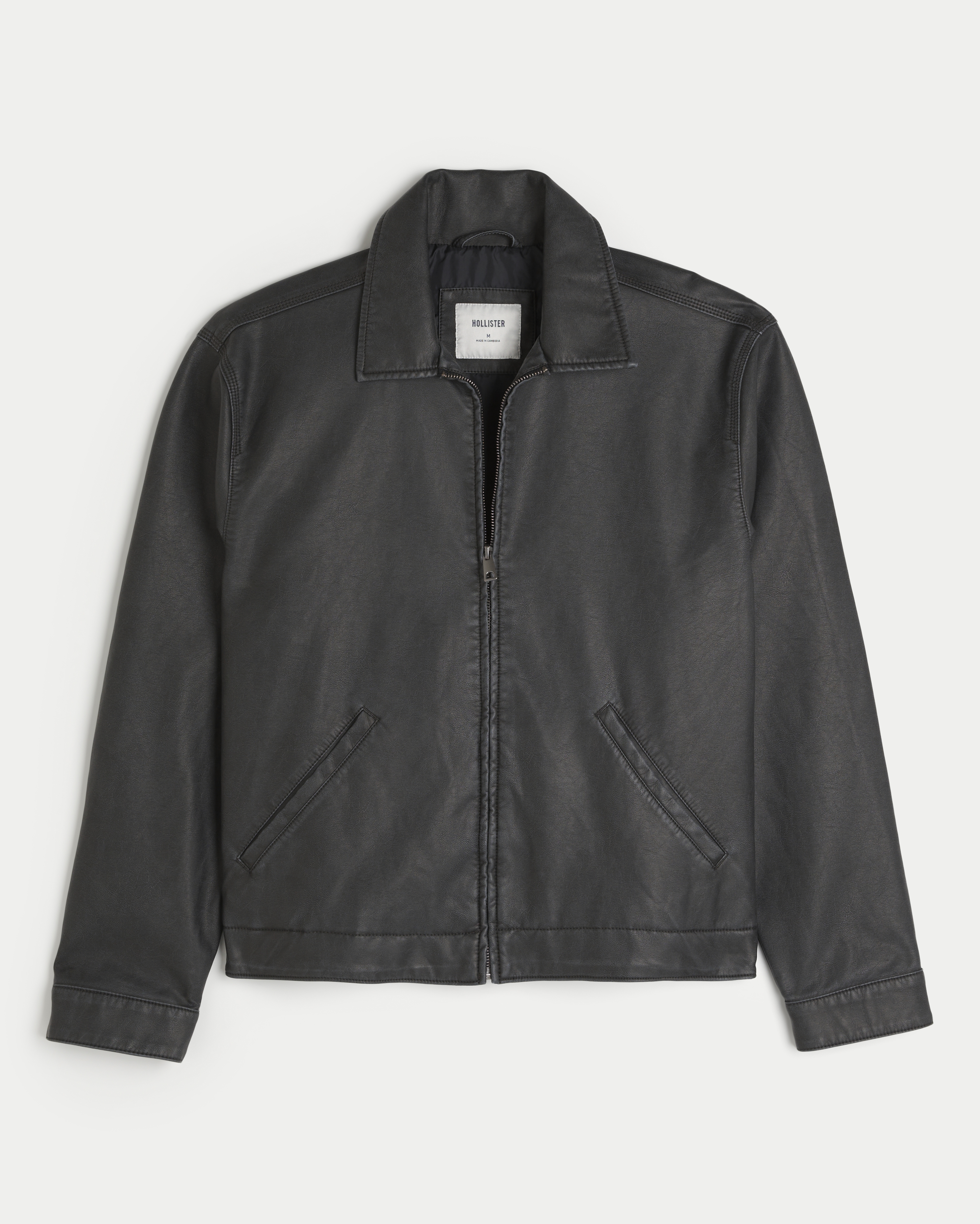 Hollister black jacket hotsell