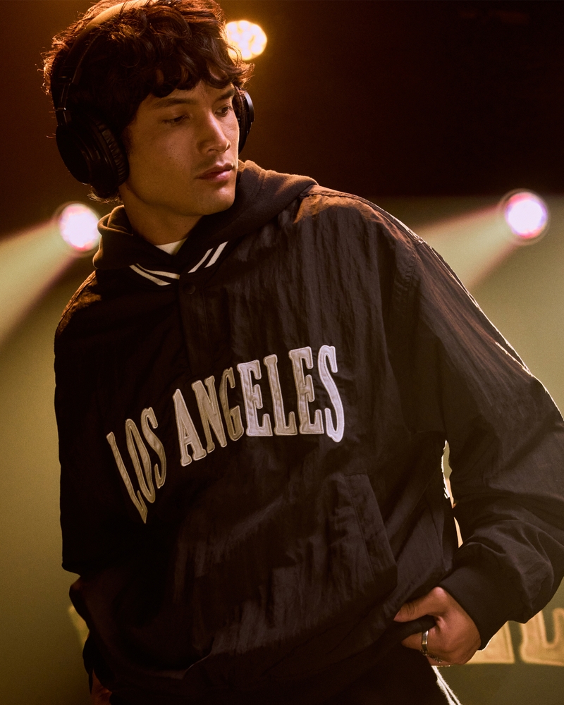 Los Angeles Graphic Popover Jacket