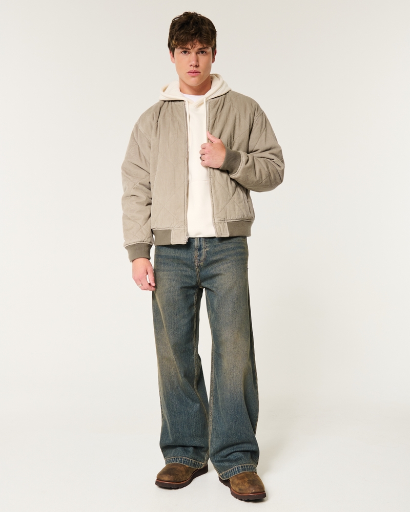 Corduroy Bomber Jacket