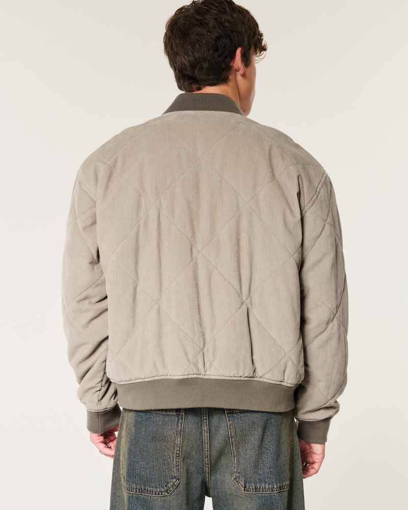 Corduroy Bomber Jacket