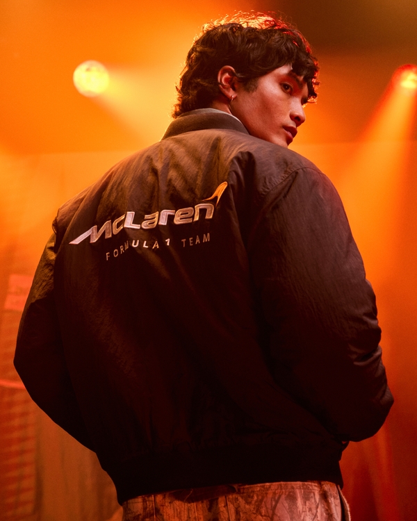 McLaren Graphic Bomber Jacket, Black view 2