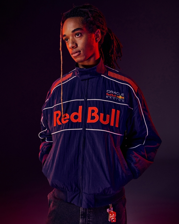 Oracle Red Bull Racing Graphic Track Jacket, Navy