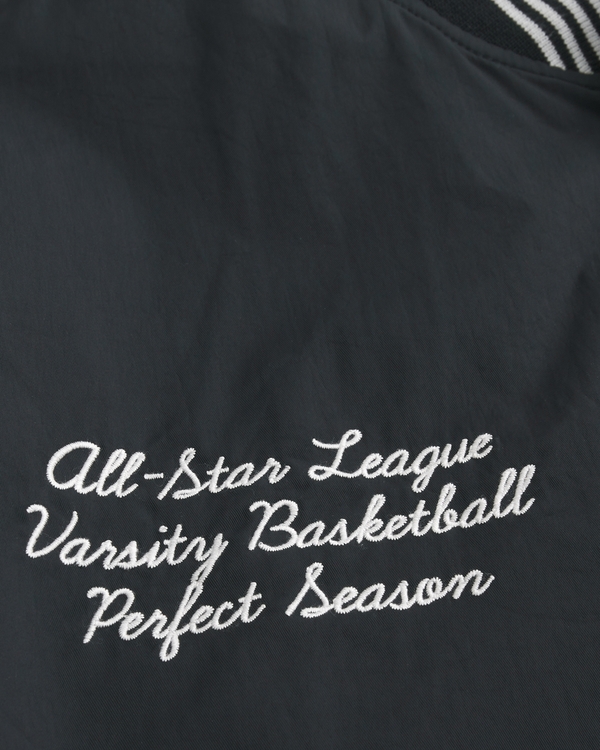 メンズ バーシティーグラフィック ボンバージャケット | メンズ セール