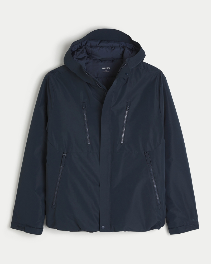Winter Jacke Hollister Winterjacke Blau Hollister Winterjacke Blau