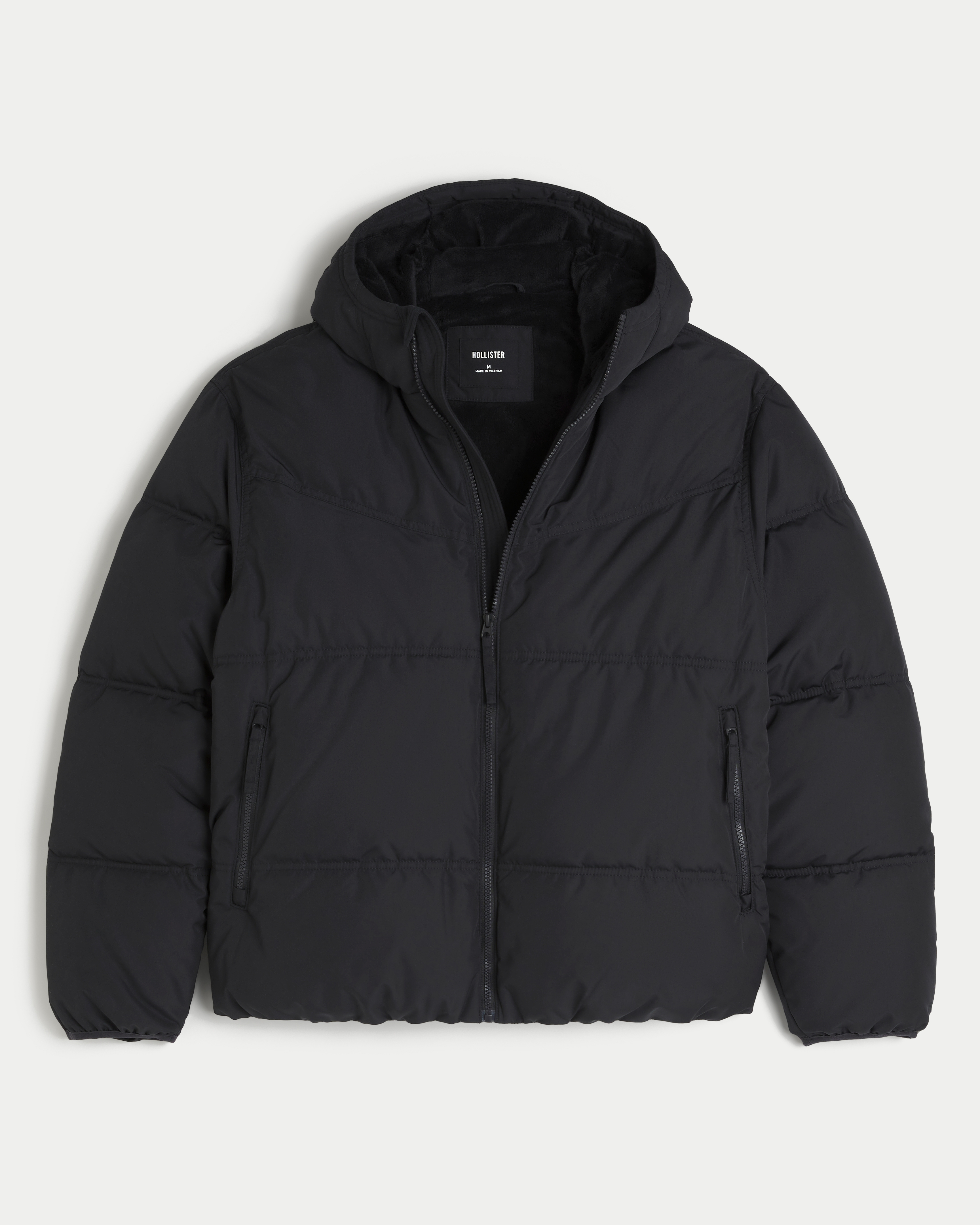 Hollister mens parka jacket best sale