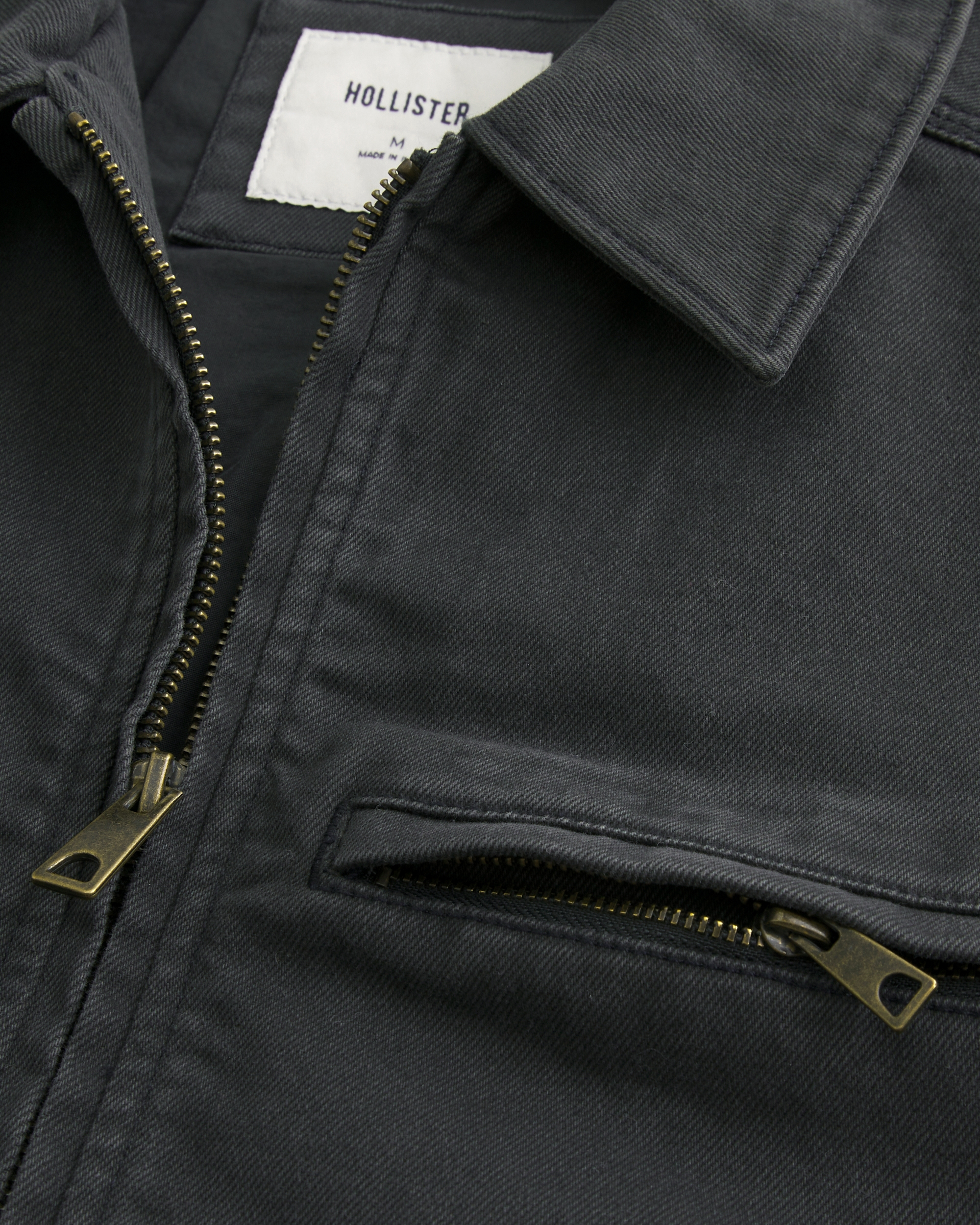 Men's Zip-Up Workwear Jacket | Men's Jackets & Coats | HollisterCo.com