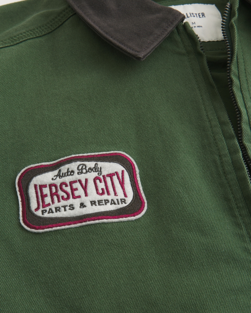 Zip-Up Workwear Jacket