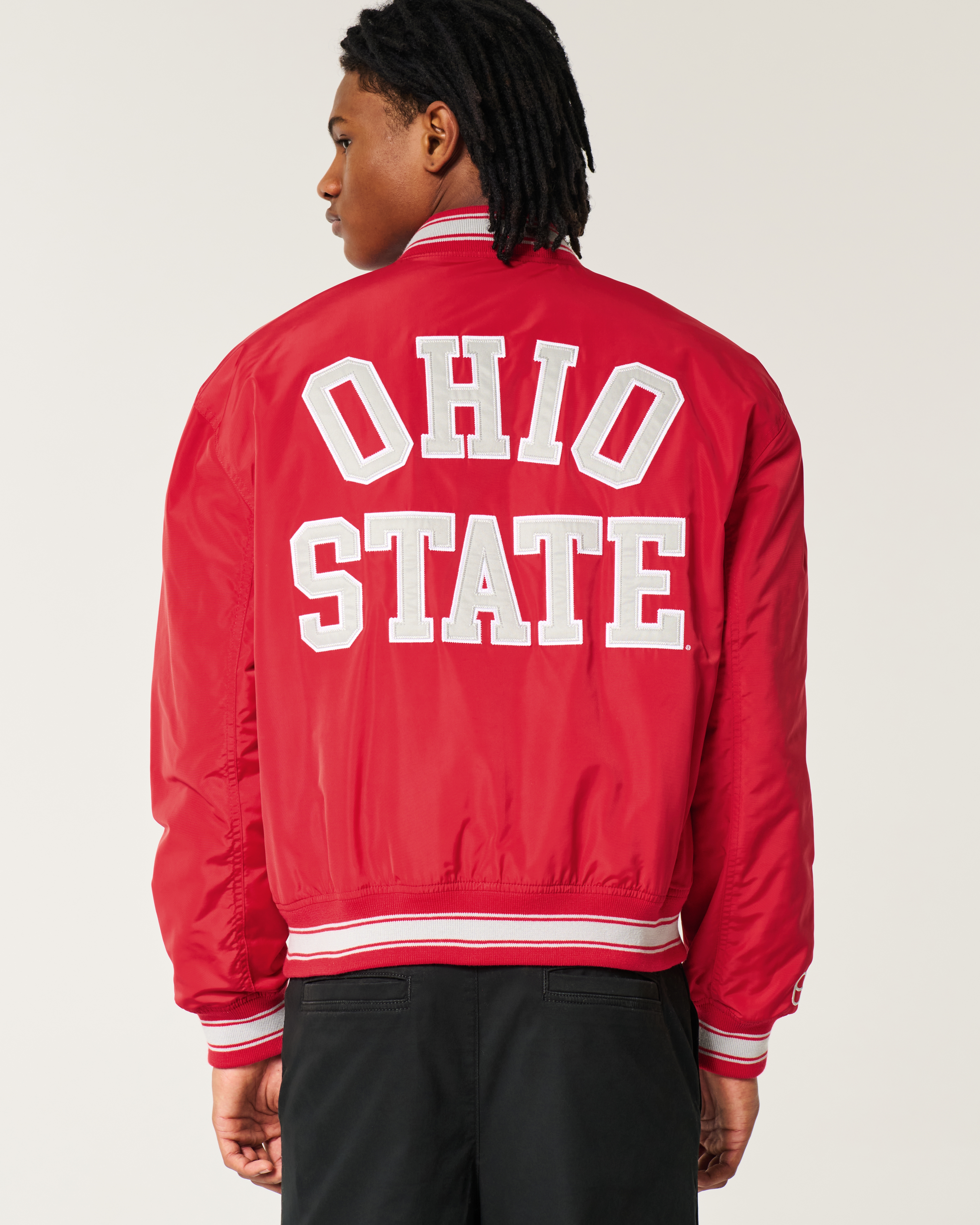 Ohio State Buckeyes Graphic Bomber Jacket