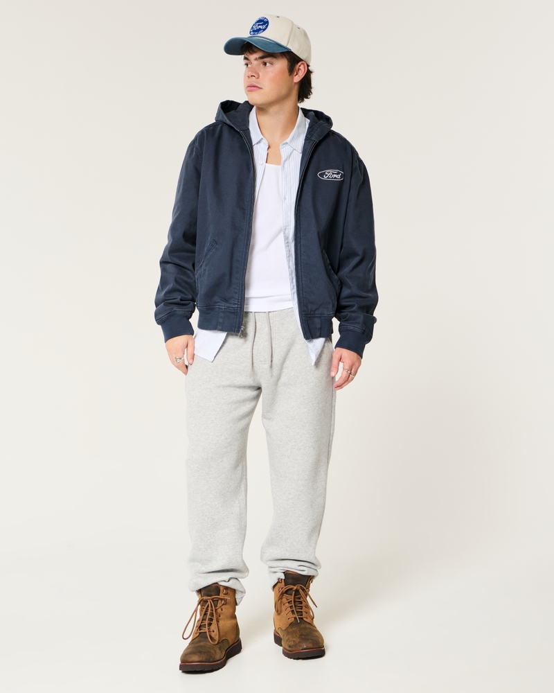 Hooded Ford Graphic Workwear Jacket