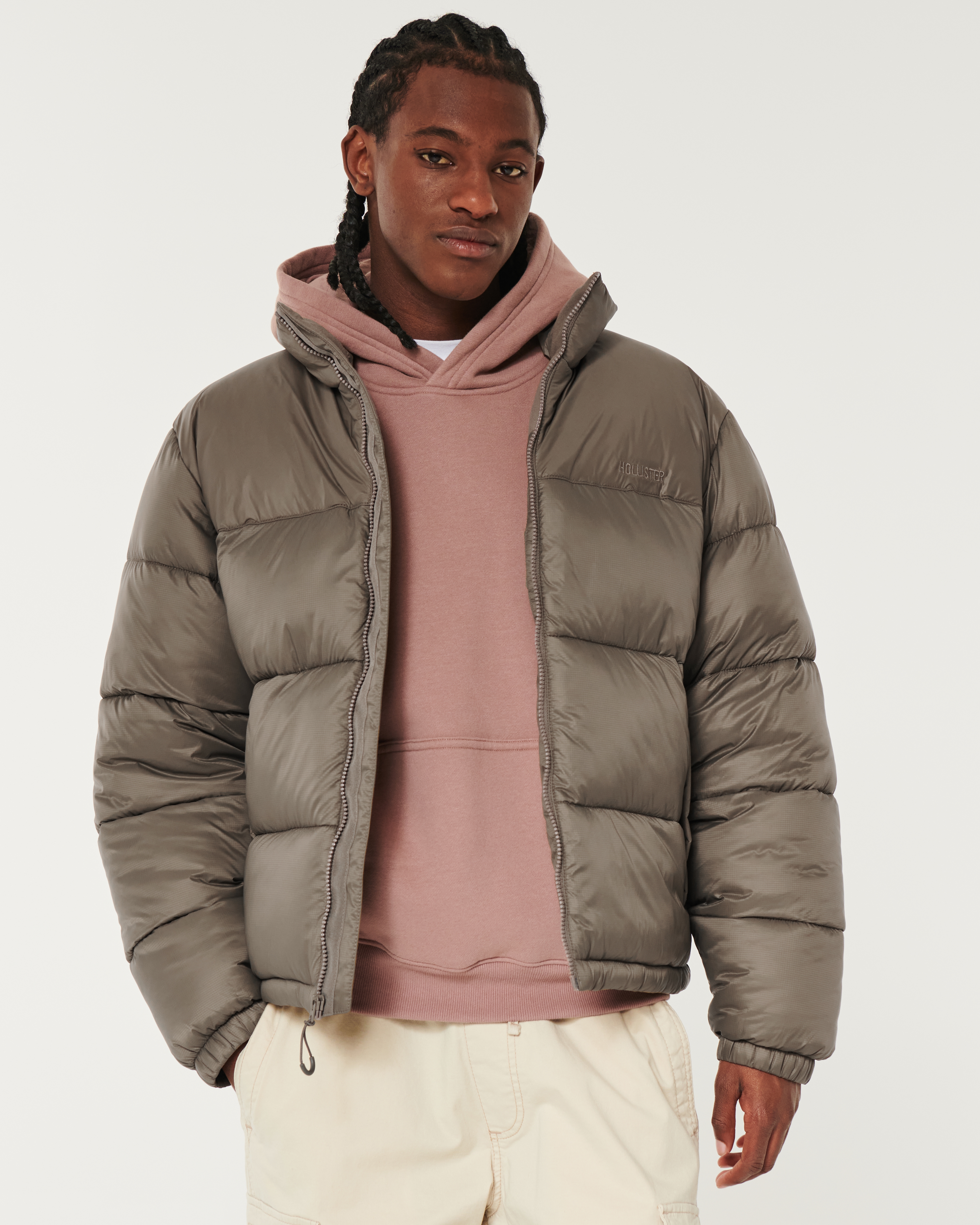 Hollister Mock Neck Puffer Jacket Bramalea City Centre