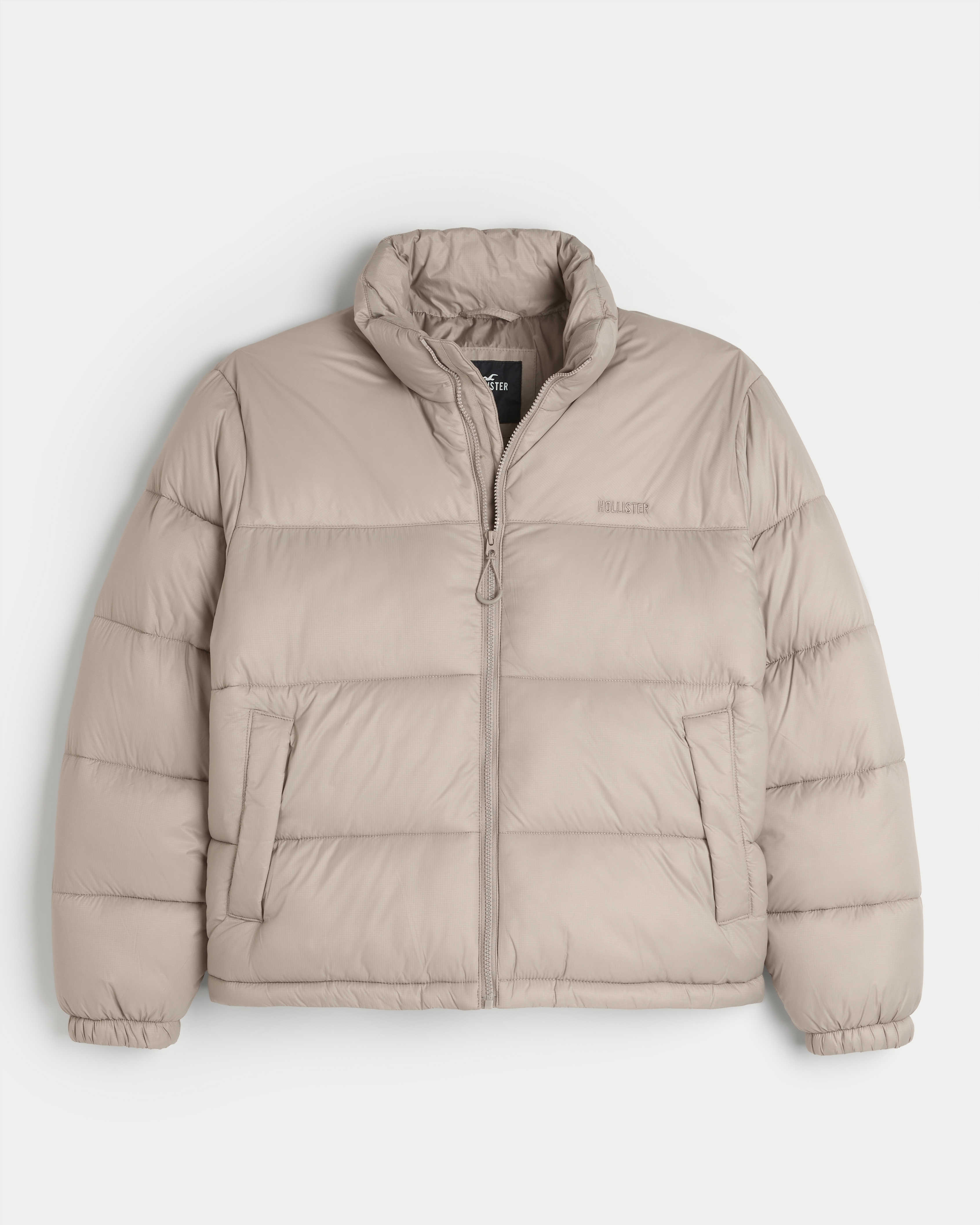 Mock-Neck Puffer Jacket