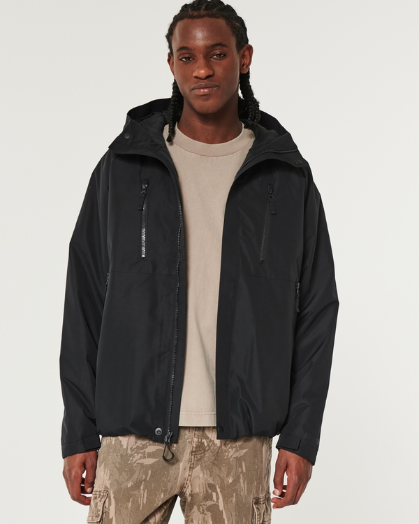 Insulated Shell Jacket, Black