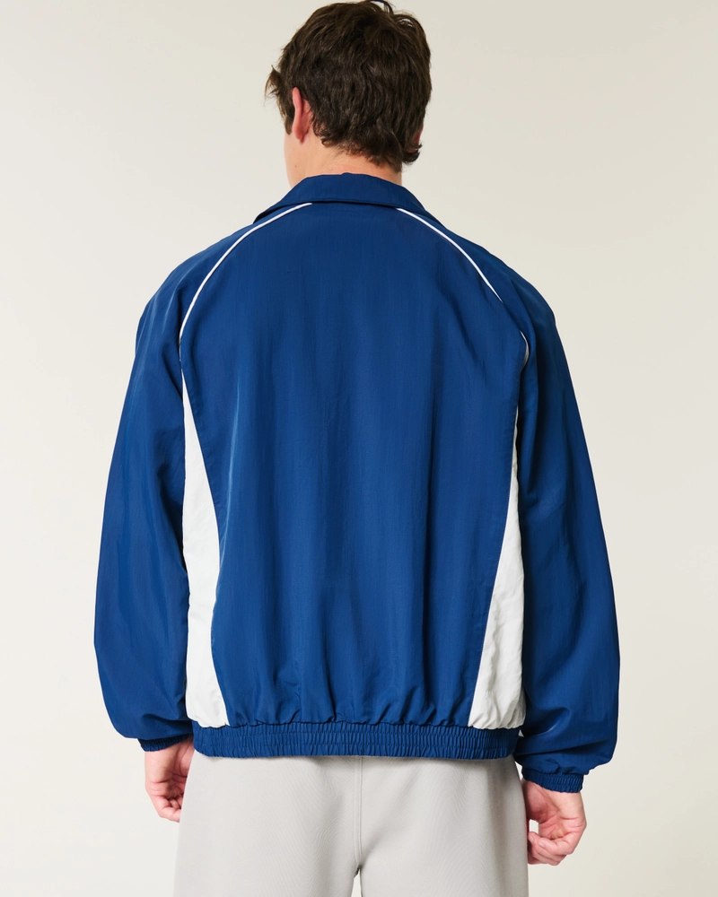 Rec & Leisure Division Graphic Windbreaker Jacket